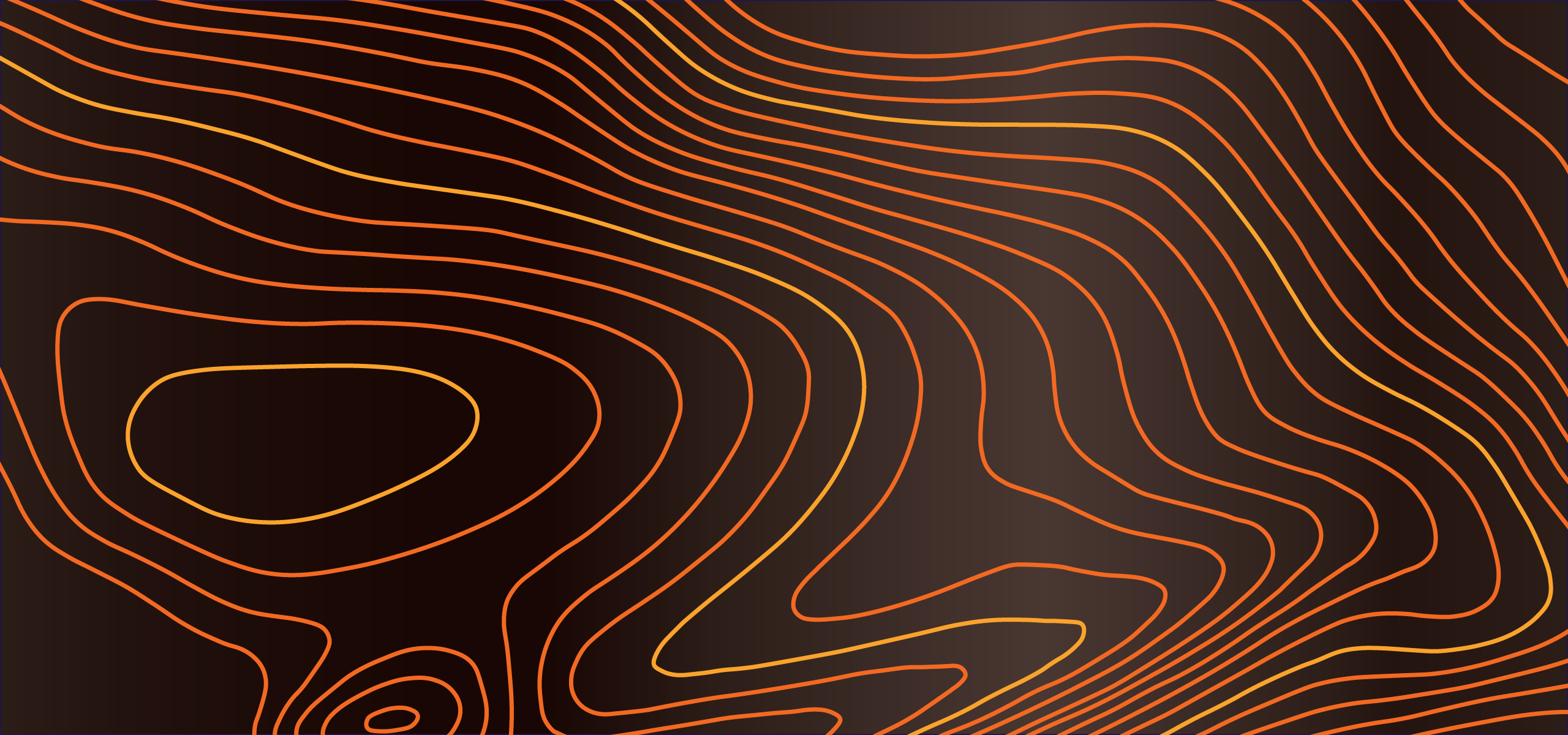 Eiger contour artwork in orange, used on the Freeride FR 110