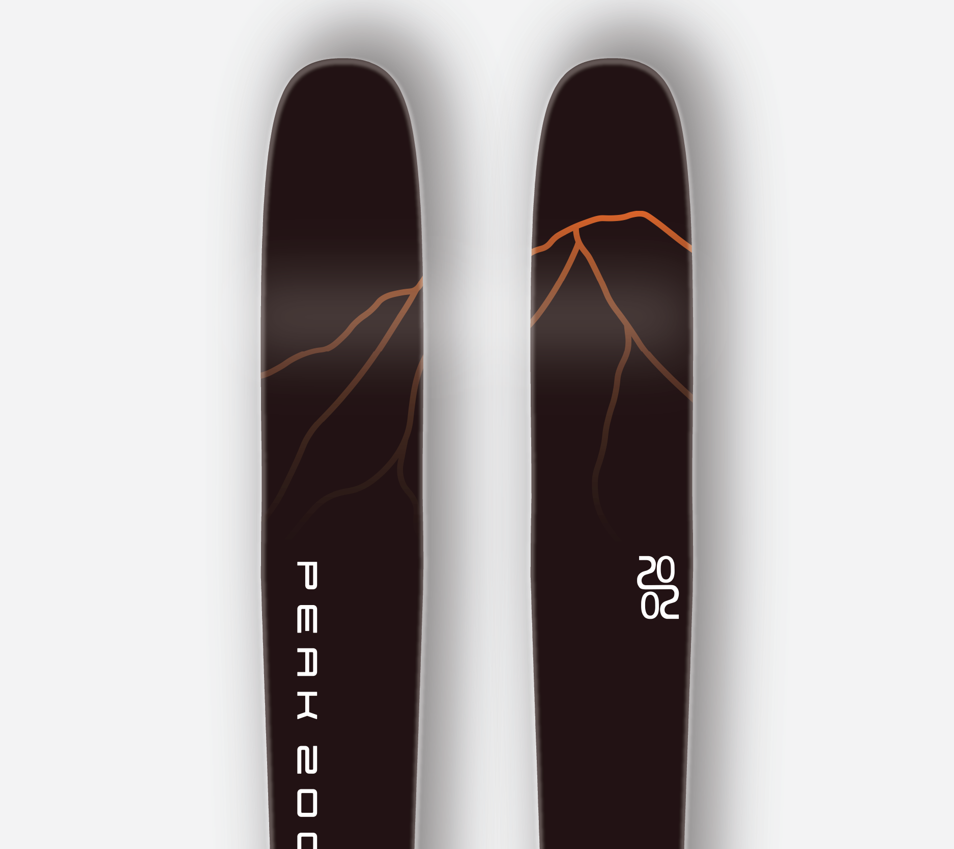 Peak2002 Freeride FR 110, contour close-up