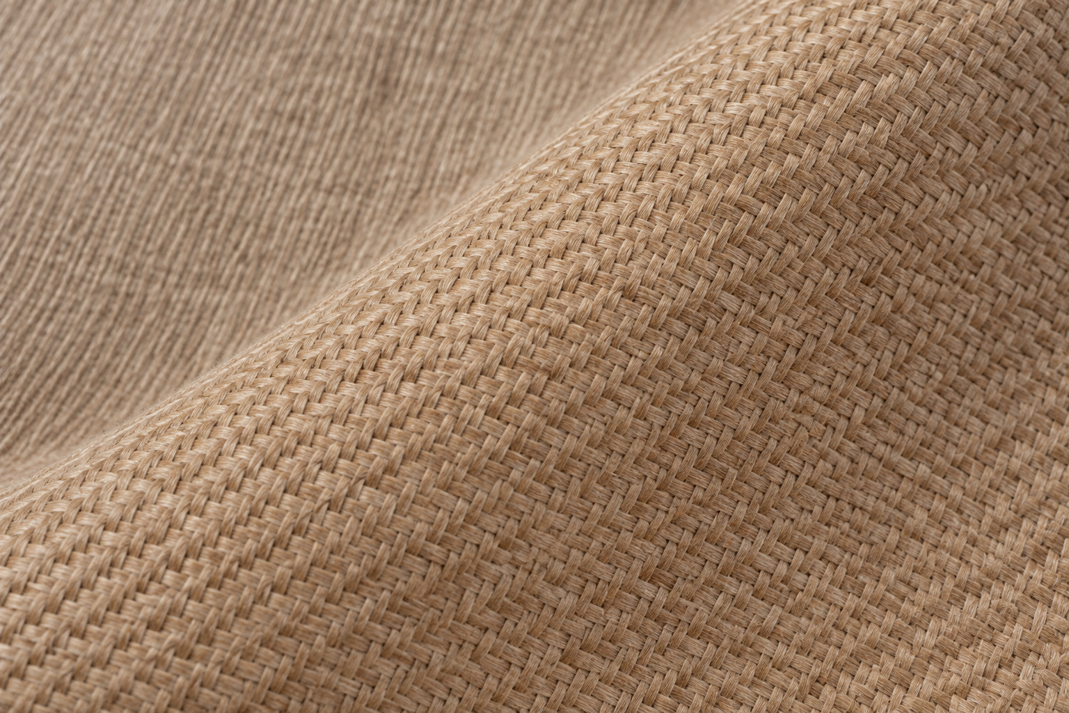 Woven flax fabric for a Peak2002 ski